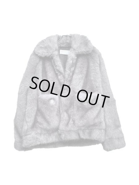 画像1: el conductorH　CHEMICAL FUR BLOUSON SILVER (1)