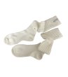 画像1: Tokio Knee high socks white (1)