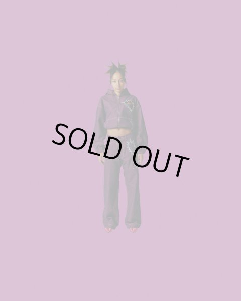 画像3: LIBRIO MENDONÇA METALIC DETAIL STRIPE DENIM JACKET PINK (3)