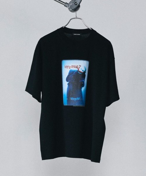 画像1: TENDER PERSON  The Dark Knight TEE BLACK (1)