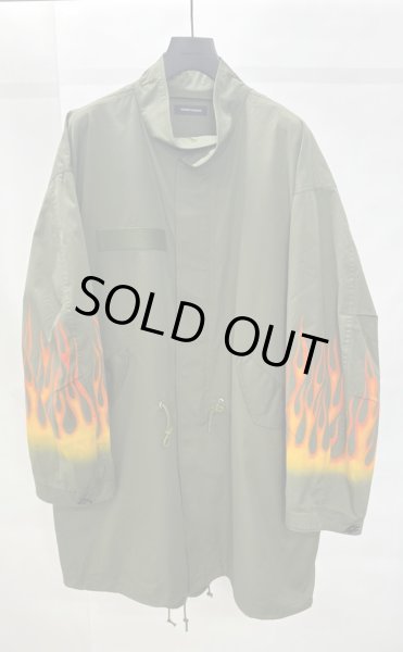 画像1: TENDER PERSON FISHTAIL FIELED COAT OLIVE (1)