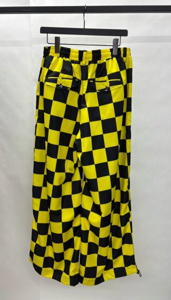 画像2: TENDER PERSON CARGO PANTS BLACK×YELLOW (2)