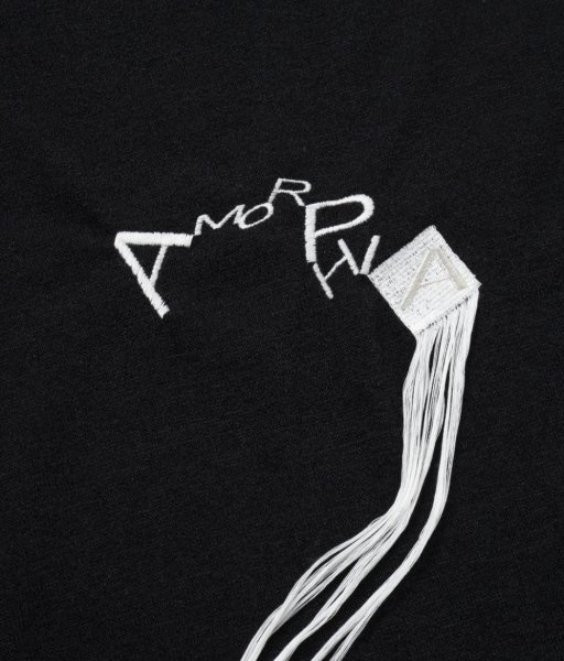 画像3: AMORPHIA TOKYO Phase Fringe Vest （Plank Black） (3)