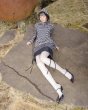 画像6: AMORPHIA TOKYO Ancilla Tight Hoodie (Static Greyscale) (6)