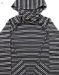 画像4: AMORPHIA TOKYO Ancilla Tight Hoodie (Static Greyscale) (4)