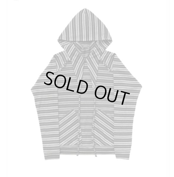 画像1: AMORPHIA TOKYO Ancilla Tight Hoodie (Static Greyscale) (1)