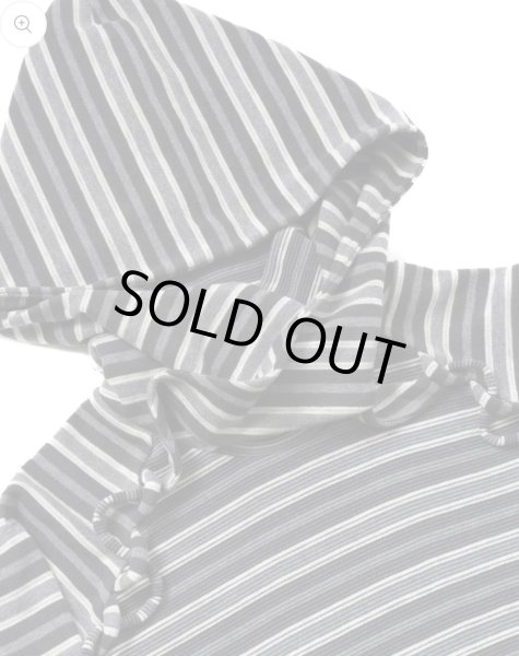 画像5: AMORPHIA TOKYO Ancilla Tight Hoodie (Static Greyscale) (5)