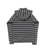 画像2: AMORPHIA TOKYO Ancilla Tight Hoodie (Static Greyscale) (2)