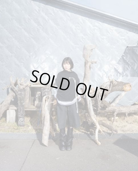 画像6: AMORPHIA TOKYO Phase Fringe Vest （Plank Black） (6)