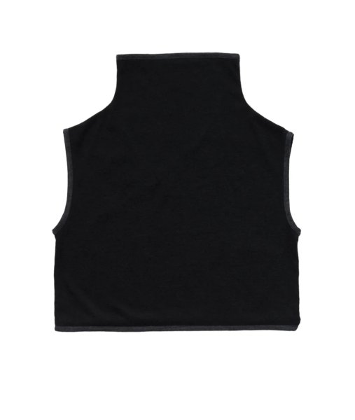 画像2: AMORPHIA TOKYO Phase Fringe Vest （Plank Black） (2)