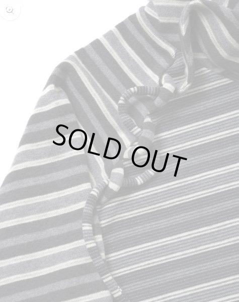 画像3: AMORPHIA TOKYO Ancilla Tight Hoodie (Static Greyscale) (3)