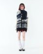 画像7:  rurumu: Floaters fluffy muffler black (7)
