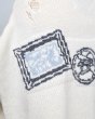 画像8: rurumu: 25AW mimi jacquard over size vest ivory (8)