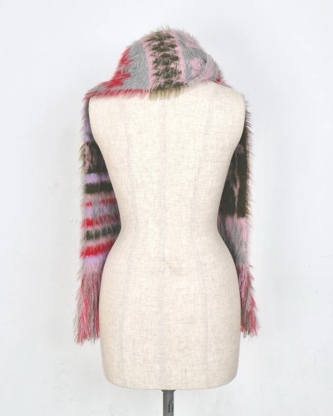 画像2:  rurumu: Floaters fluffy muffler smoky pink (2)