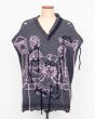 画像1: rurumu: 25AW mimi jacquard over size vest gray (1)
