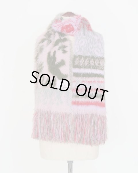 画像1:  rurumu: Floaters fluffy muffler smoky pink (1)