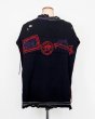 画像2: rurumu: 25AW mimi jacquard over size vest black (2)