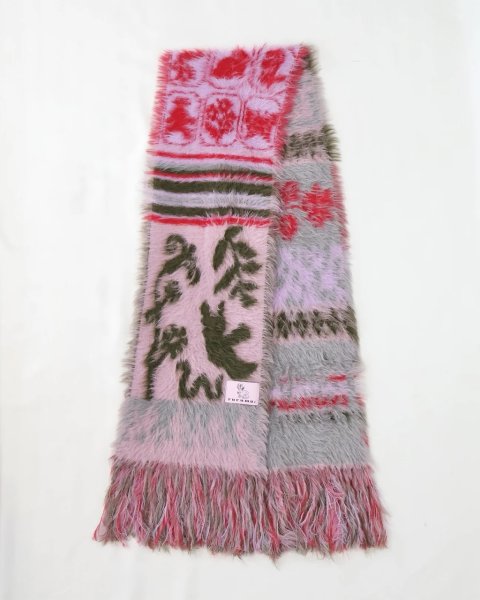 画像3:  rurumu: Floaters fluffy muffler smoky pink (3)
