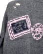 画像7: rurumu: 25AW mimi jacquard over size vest gray (7)