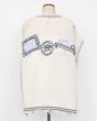 画像2: rurumu: 25AW mimi jacquard over size vest ivory (2)