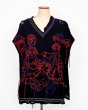 画像1: rurumu: 25AW mimi jacquard over size vest black (1)