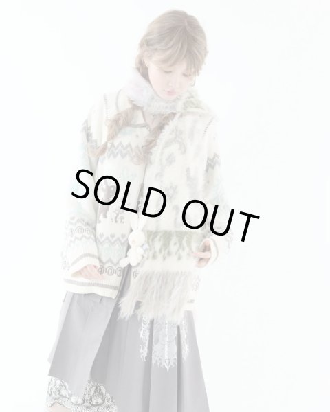 画像7:  rurumu: Floaters fluffy muffler ivory (7)