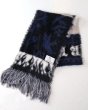 画像3:  rurumu: Floaters fluffy muffler black (3)