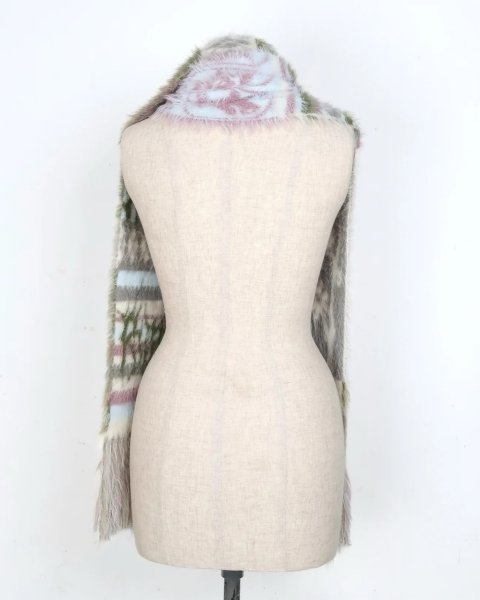 画像2:  rurumu: Floaters fluffy muffler ivory (2)