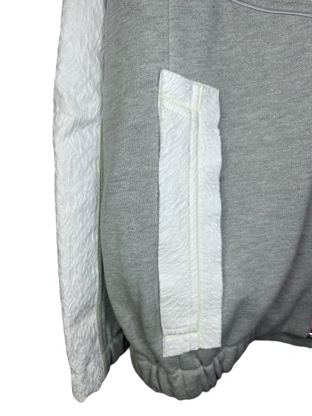 画像8: Ω 切替ジャージトップ Grey White (8)