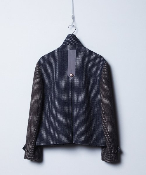 画像3: N'enuphar　ハチスツィード　ショートPコート (3)