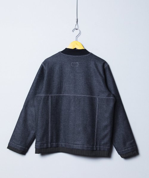 画像4: N'enuphar　家紋刺繍　リバーシブルトラッカーブルゾン (4)