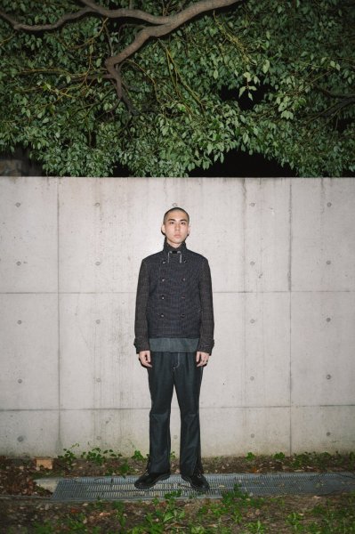 画像13: N'enuphar　ハチスツィード　ショートPコート (13)