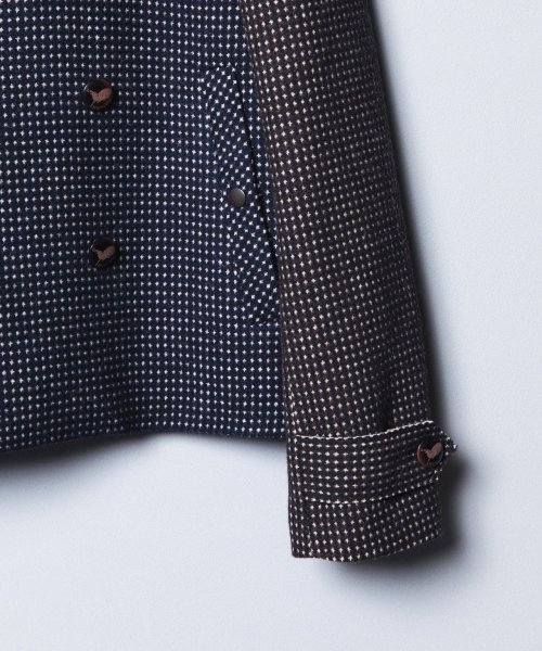 画像9: N'enuphar　ハチスツィード　ショートPコート (9)