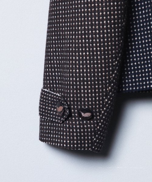 画像12: N'enuphar　ハチスツィード　ショートPコート (12)