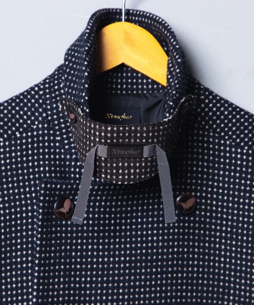 画像5: N'enuphar　ハチスツィード　ショートPコート (5)