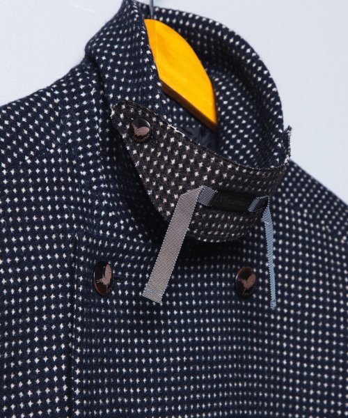 画像4: N'enuphar　ハチスツィード　ショートPコート (4)