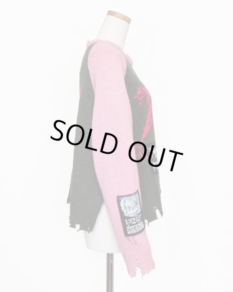 画像3: rurumu: 25AW rurumu:×KIDILL raglan pullover (medium) pink (3)