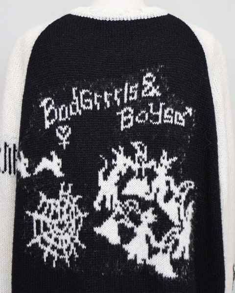 画像4: rurumu: 25AW rurumu:×KIDILL raglan pullover (medium) black (4)