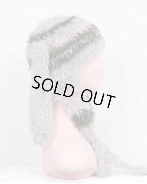 画像3: rurumu: 25AW usa-mimi fluffy beanie gray (3)