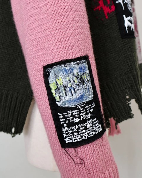 画像7: rurumu: 25AW rurumu:×KIDILL raglan pullover (large) pink (7)