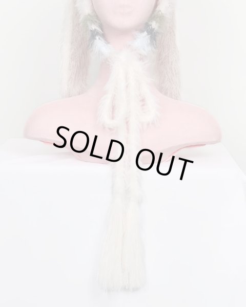 画像5: rurumu: 25AW usa-mimi fluffy beanie ivory (5)