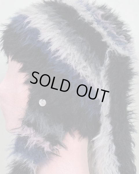 画像6: rurumu: 25AW usa-mimi fluffy beanie black (6)