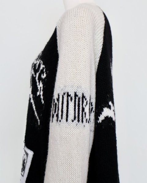 画像8: rurumu: 25AW rurumu:×KIDILL raglan pullover (large)black (8)