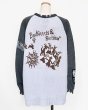 画像2: rurumu: 25AW rurumu:×KIDILL raglan pullover (large) sax blue (2)