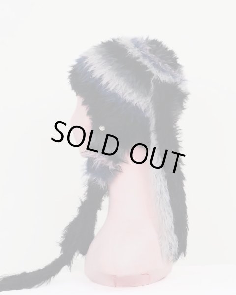 画像4: rurumu: 25AW usa-mimi fluffy beanie black (4)