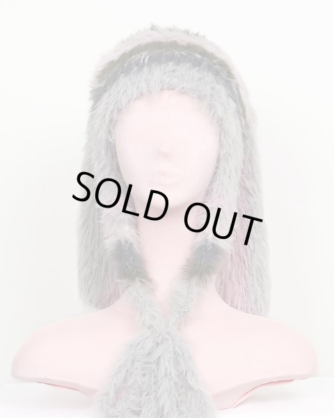 画像2: rurumu: 25AW usa-mimi fluffy beanie gray (2)