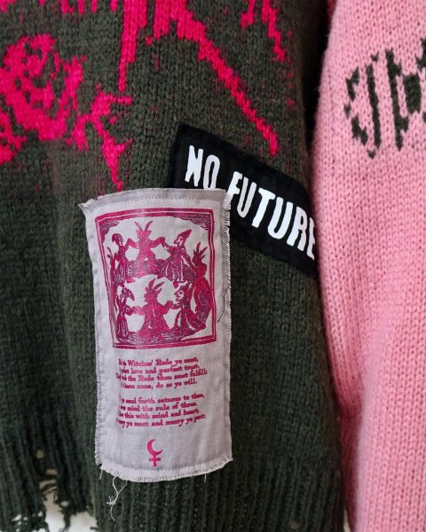 画像9: rurumu: 25AW rurumu:×KIDILL raglan pullover (large) pink (9)