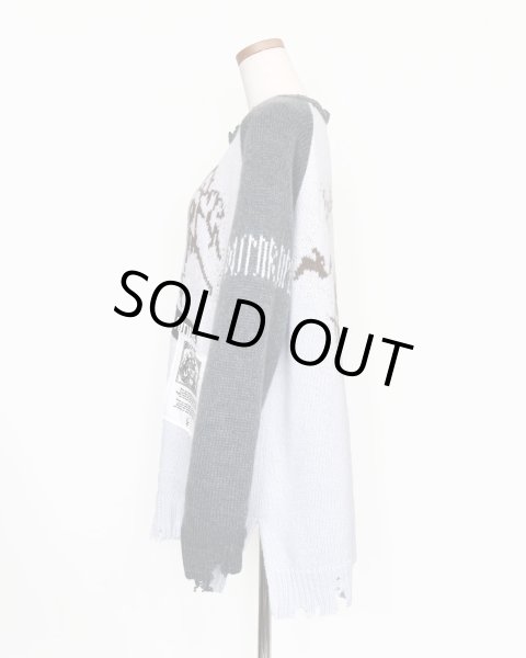 画像4: rurumu: 25AW rurumu:×KIDILL raglan pullover (large) sax blue (4)