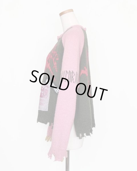 画像4: rurumu: 25AW rurumu:×KIDILL raglan pullover (medium) pink (4)