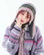 画像8: rurumu: 25AW usa-mimi fluffy beanie smoky pink (8)